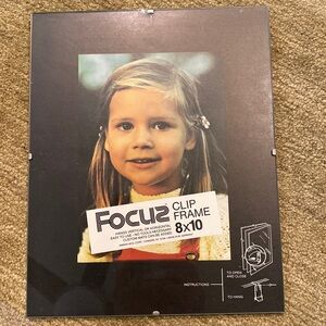 ~Focus~ Vintage 70s 8” x 10” Clip Frame